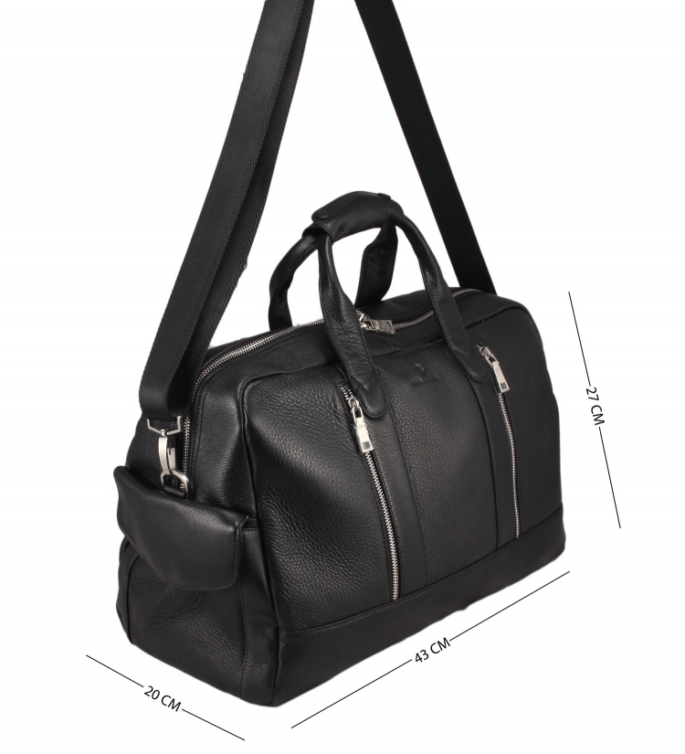 Мужская кожаная дорожная сумка Paul Rayner 0040678_1730