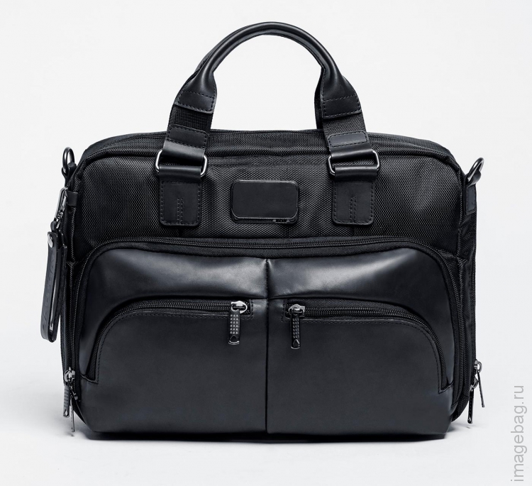 Сумка деловая ALPHA Y01 black 