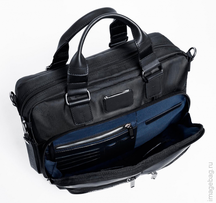 ALPHA Y01 black Сумка для документов мужская-9   