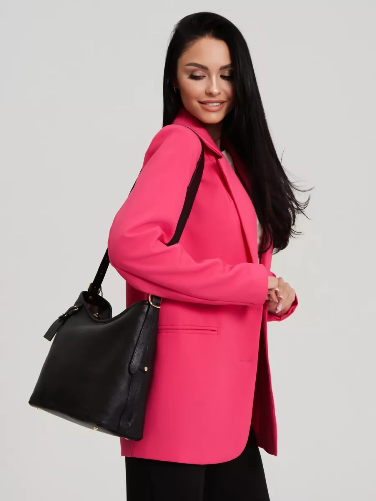 Сумка женская шоппер Paul Rayner black 8214