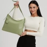 Сумка женская шоппер Paul Rayner green 8214