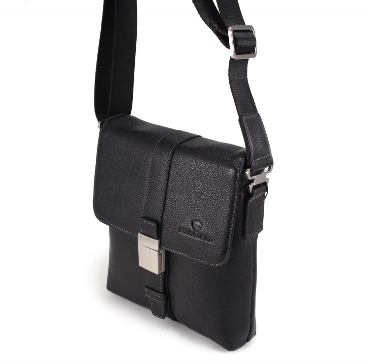  Черный кожаный мужской планшет Paul Rayner 0035117-4-1-0475