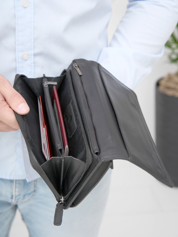 Мужской клатч кожаный Paul Rayner 035414-1