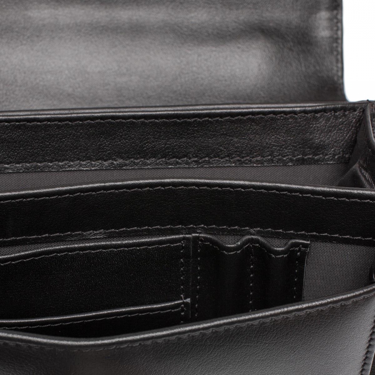 Барсетка мужская из натуральной кожи Alford Black