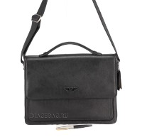 Деловая мужская сумка через плечо IP Collection 3593  