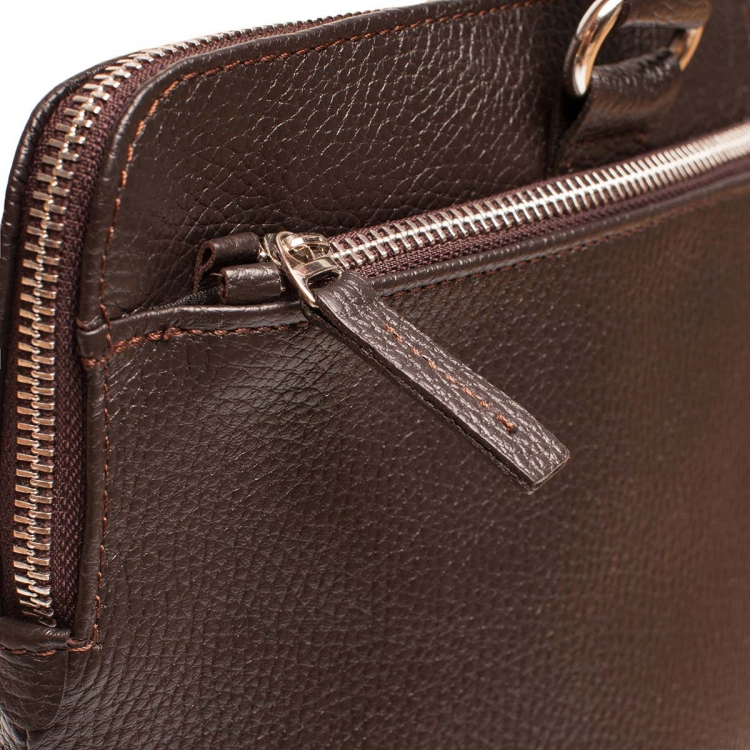 Коричневая деловая сумка Albert Brown