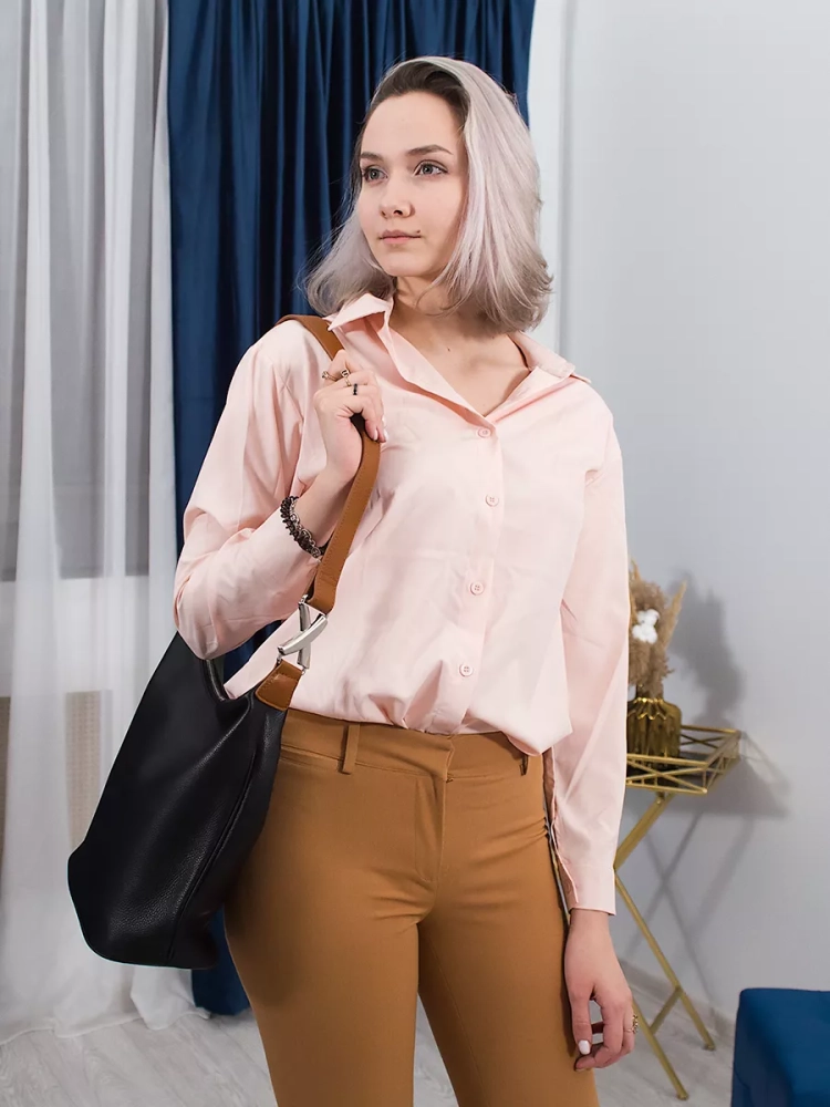 Сумка женская хобо Paul Rayner black 1500