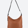 Сумка женская хобо Paul Rayner brown 1500