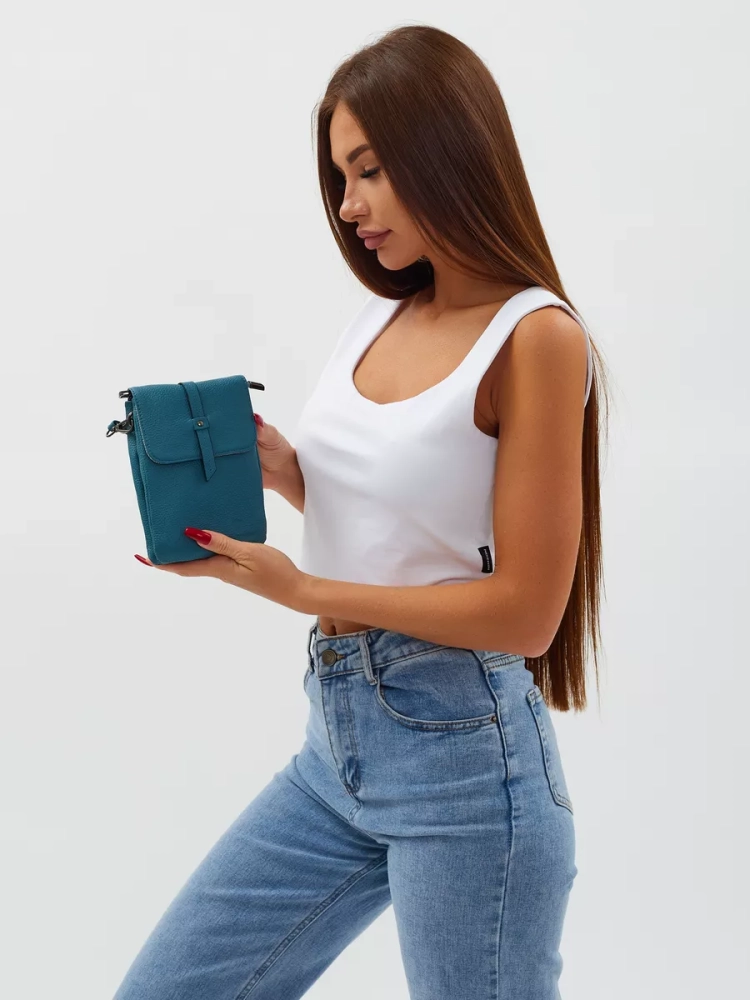 Женская сумка планшет Paul Rayner blue 8056