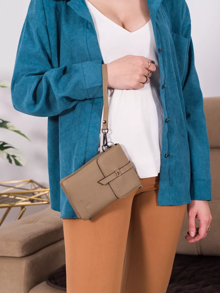 Женская сумка планшет Paul Rayner haki 8056