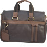 Мужской портфель коричневый IP Collection F-1947-5-53.