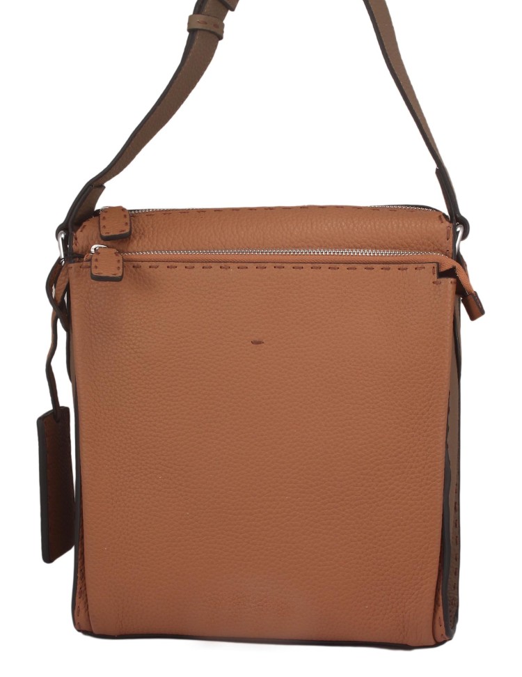 Коричневая сумка Fendi (Фенди) 368685-147_8893