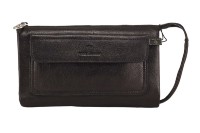 Кожаный мужской клатч с кистевым ремнем Paul Rayner 03538059-357 