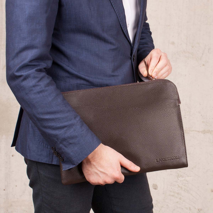 Кожаная папка для документов Bampton Brown