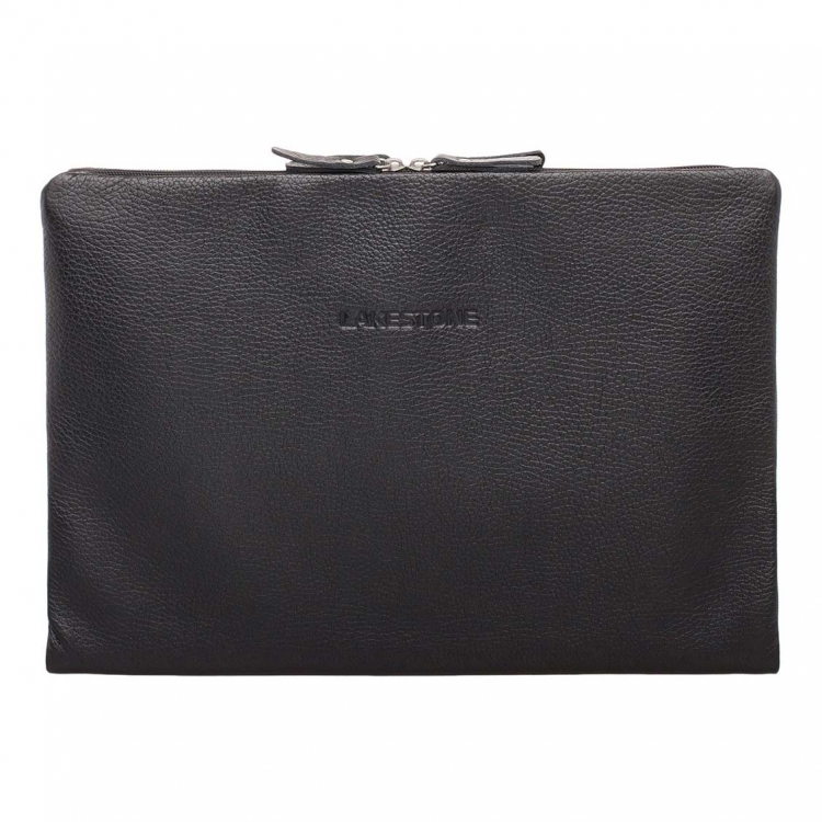 Черная кожаная папка для документов Glenwood Black