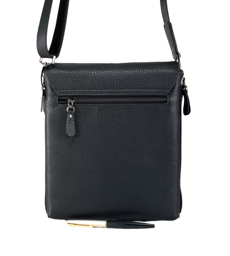 Черная мужская сумка планшет Paul Rayner 0035120-4_1124