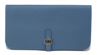 Кошелёк Hermes blue 535 HE