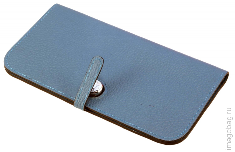 Женский кошелёк Hermes blue 535 HE-7291
