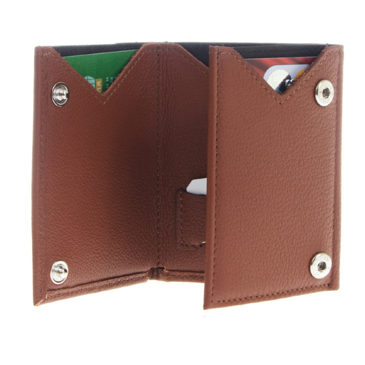 Визитница кожаная Galib 11M001R-1-COFFEE