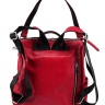 Женский рюкзак кожаный P.R. Grace red_8185