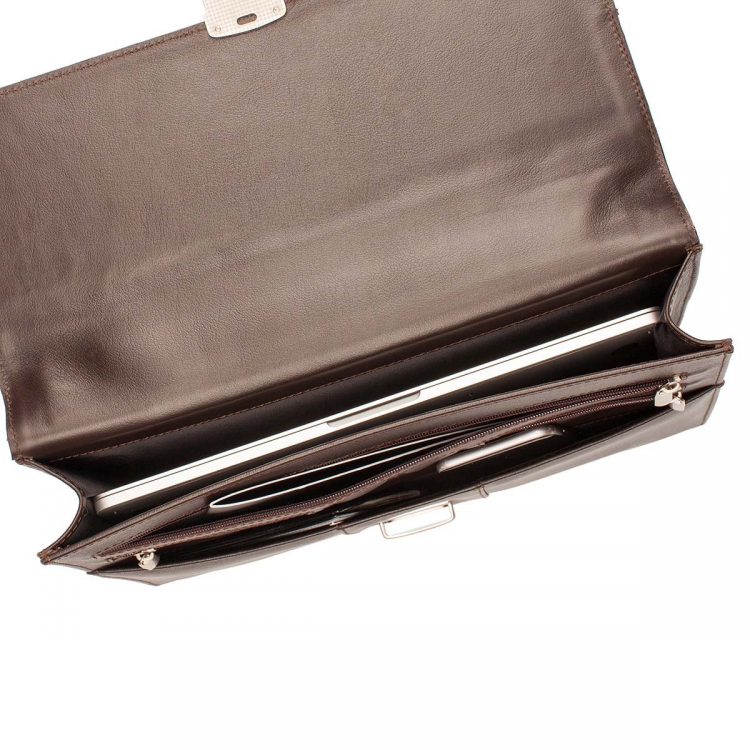 Портфель папка из натуральной кожи Thomas Brown