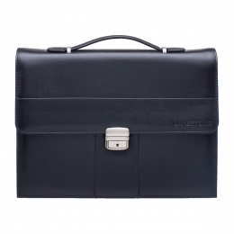 Кожаный портфель-папка с короткой ручкой Thomas Black