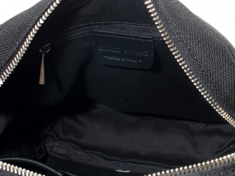 Комбинированая сумка планшет с плечевым ремнем Giorgio Armani 2832-3