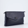 Клатч женский кожаный синий 8819